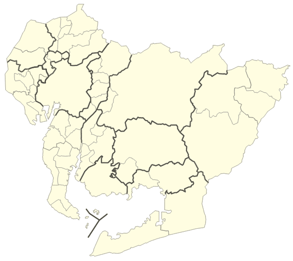 地図：愛知県