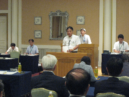 写真：議会の様子