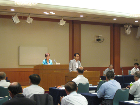 写真：議会の様子